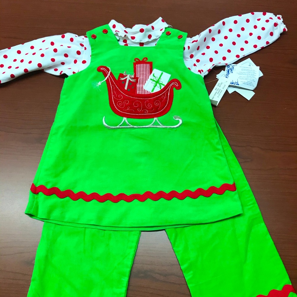 New with tags from The Bailey Boys Christmas outfit